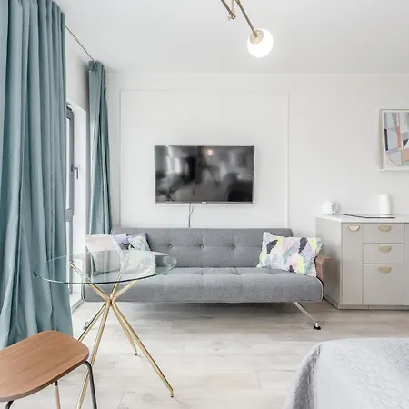 아파트 Dwie Motlawy Luxury With Stunning View In Old Town By Renters 그단스크