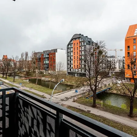 Dwie Motlawy Luxury With Stunning View In Old Town By Renters Appartement Gdańsk