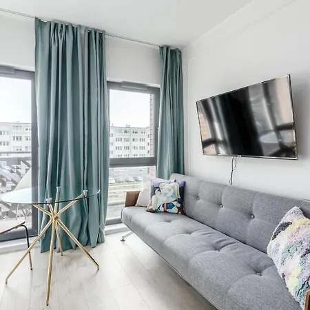 Dwie Motlawy Luxury With Stunning View In Old Town By Renters Apartment Gdansk