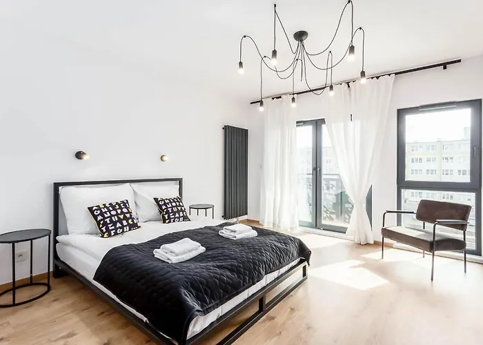 Dwie Motlawy Luxury With Stunning View In Old Town By Renters Апартаменты Гданьск