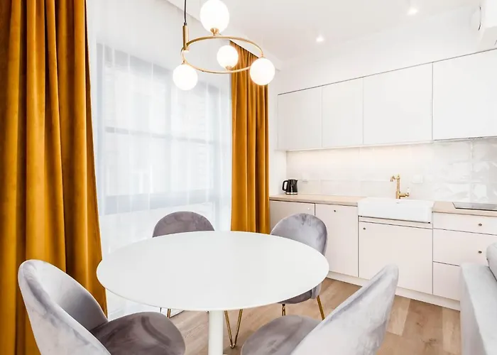 Dwie Motlawy Luxury With Stunning View In Old Town By Renters Апартаменты Гданьск