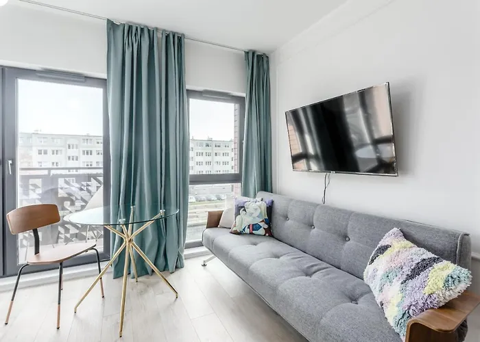 Dwie Motlawy Luxury With Stunning View In Old Town By Renters Апартаменты Гданьск